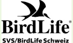Logo BirdLife Schweiz sw